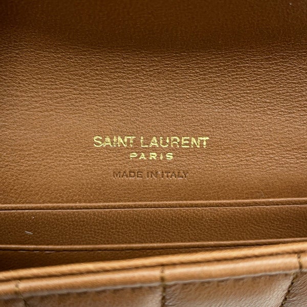 サンローランパリ カードケース コンパクト カードホルダー ラムスキン 742430 SAINT LAURENT PARIS