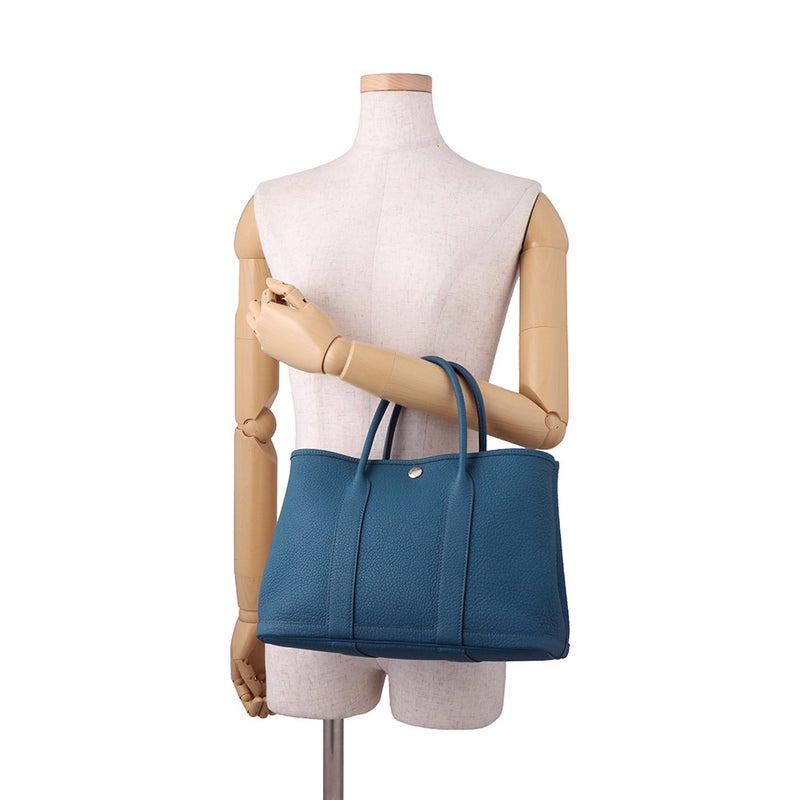 エルメス トートバッグ ガーデンパーティTPM コルヴェール/シルバー金具 ネゴンダ Y刻印