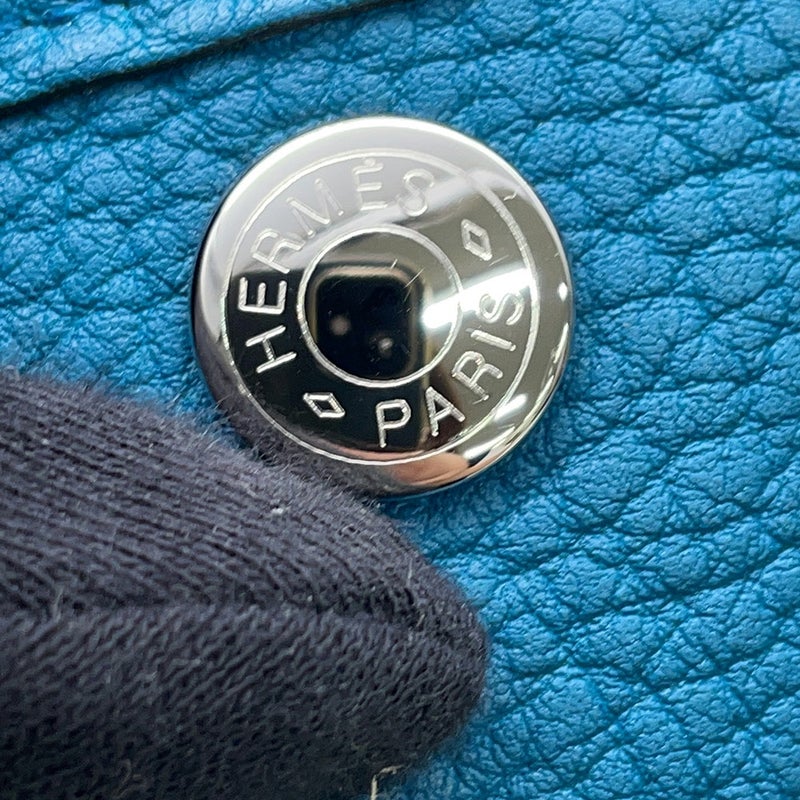 エルメス トートバッグ ガーデンパーティTPM コルヴェール/シルバー金具 ネゴンダ Y刻印