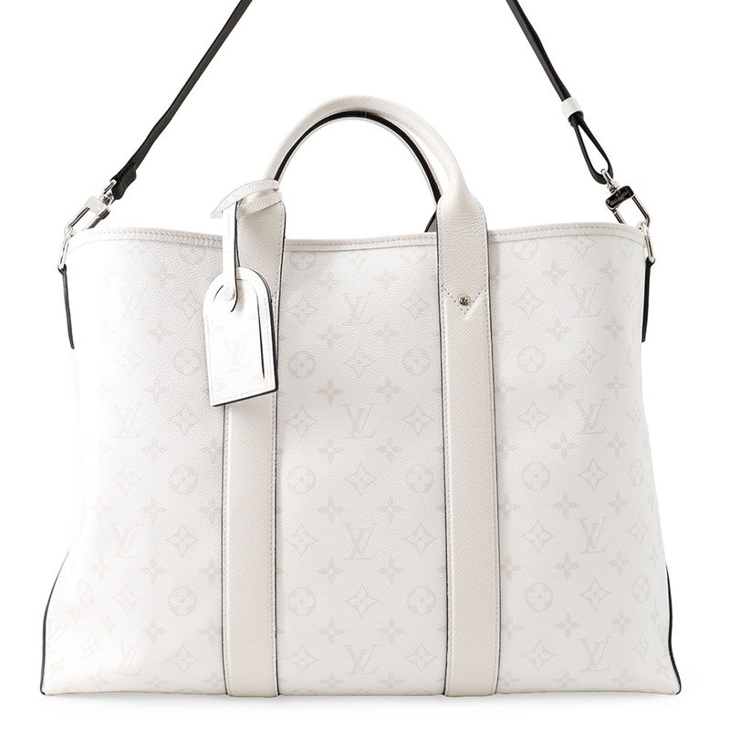 ルイヴィトン トートバッグ モノグラム/タイガ ウィークエンド・トート NM M30919 LOUIS VUITTON 2way 白 タイガラマ