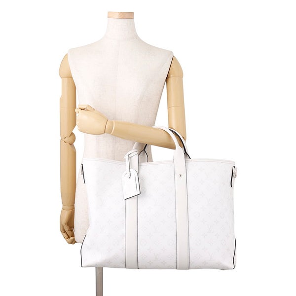 ルイヴィトン トートバッグ モノグラム/タイガ ウィークエンド・トート NM M30919 LOUIS VUITTON 2way 白 タイガラマ
