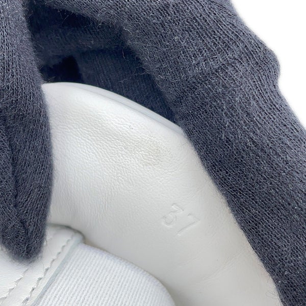 エルメス スニーカー キディ レザー レディースサイズ37 HERMES 靴 白