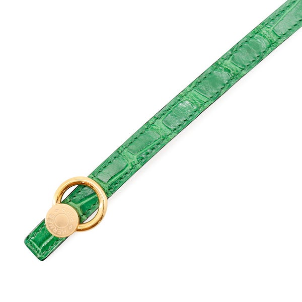 エルメス ベルト セリエ カクタス/ゴールド/ゴールド金具 ポロサス/レザー X刻印 サイズ80 HERMES レディース