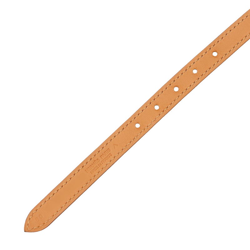 エルメス ベルト セリエ カクタス/ゴールド/ゴールド金具 ポロサス/レザー X刻印 サイズ80 HERMES レディース