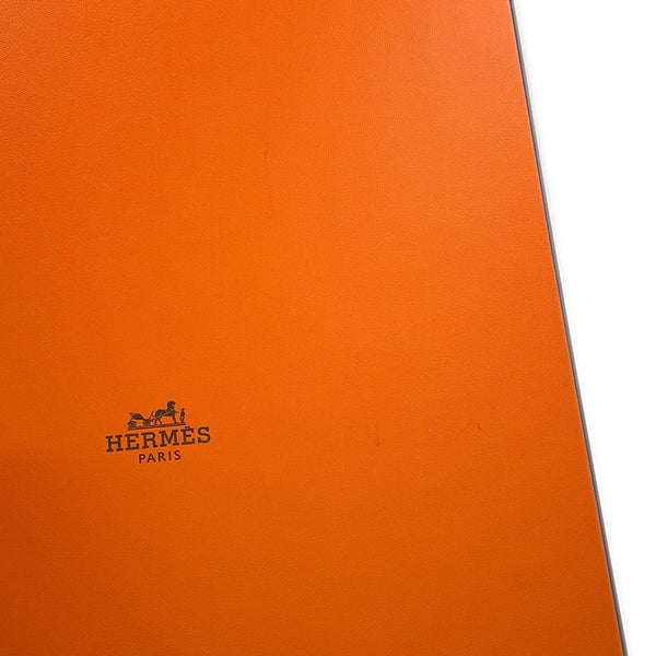 エルメス トートバッグ ネオ・ガーデン 23 ガーデンパーティ ブルーニュイ/シルバー金具 トゴ K刻印 HERMES