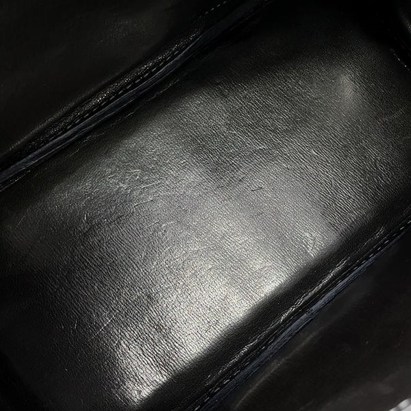 エルメス バーキン25 グラファイト/シルバー金具 ニロティカスシャイン  □J刻印 HERMES Birkin ハンドバッグ
