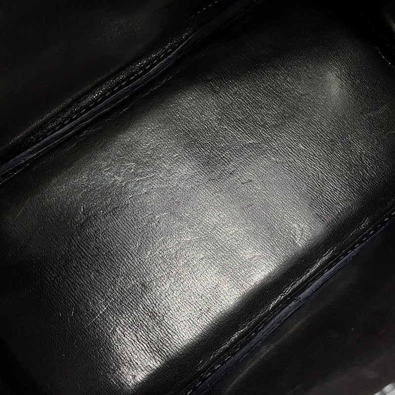 エルメス バーキン25 グラファイト/シルバー金具 ニロティカスシャイン  □J刻印 HERMES Birkin ハンドバッグ