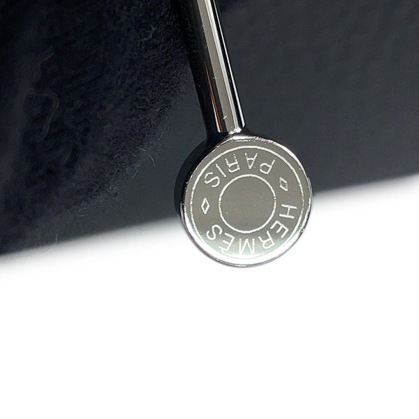 エルメス ハンドバッグ リンディ ミニ カーボン/キャバン/ブルーイドラ/シルバー金具 トリヨンクレマンス G刻印 HERMES 2way