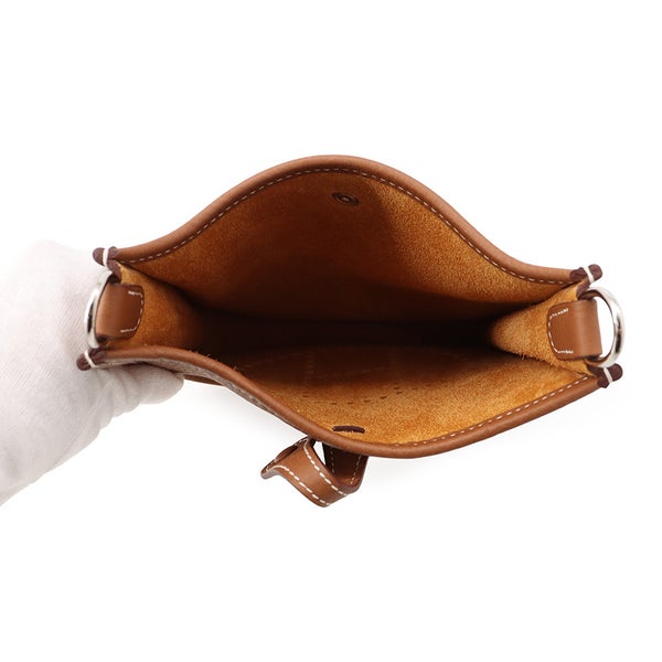 エルメス ショルダーバッグ エブリンTPM 111cm アマゾン ゴールド/シルバー金具 トリヨンクレマンス K刻印 HERMES