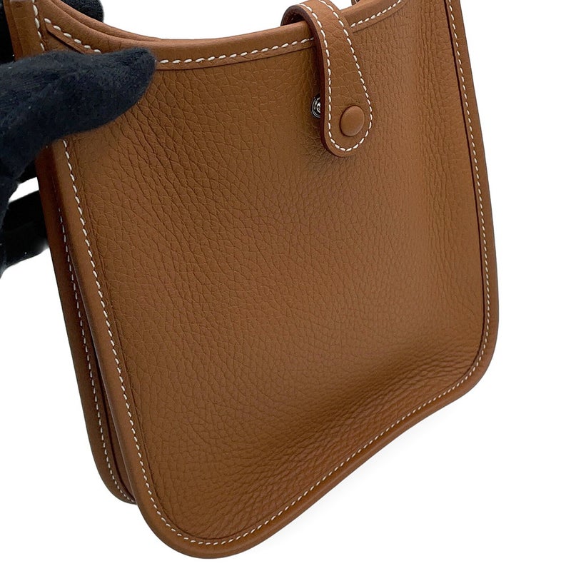 エルメス ショルダーバッグ エブリンTPM 111cm アマゾン ゴールド/シルバー金具 トリヨンクレマンス K刻印 HERMES