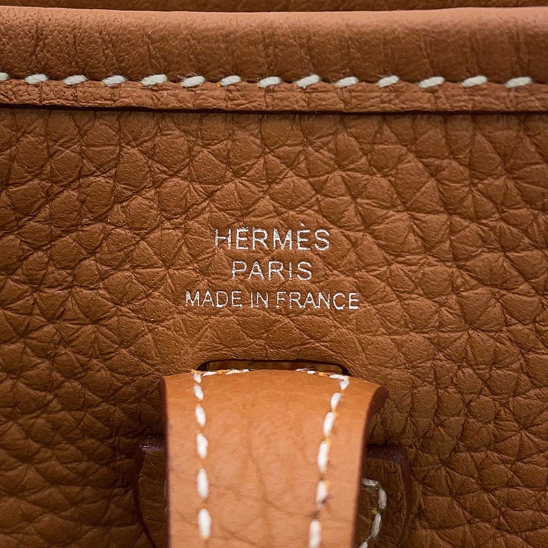 エルメス ショルダーバッグ エブリンTPM 111cm アマゾン ゴールド/シルバー金具 トリヨンクレマンス K刻印 HERMES