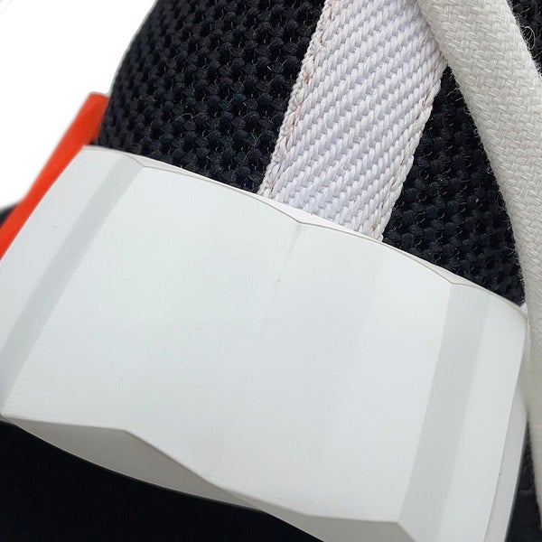 エルメス スニーカー バウンシング メッシュ レザー レディースサイズ37.5 HERMES 靴 黒 白