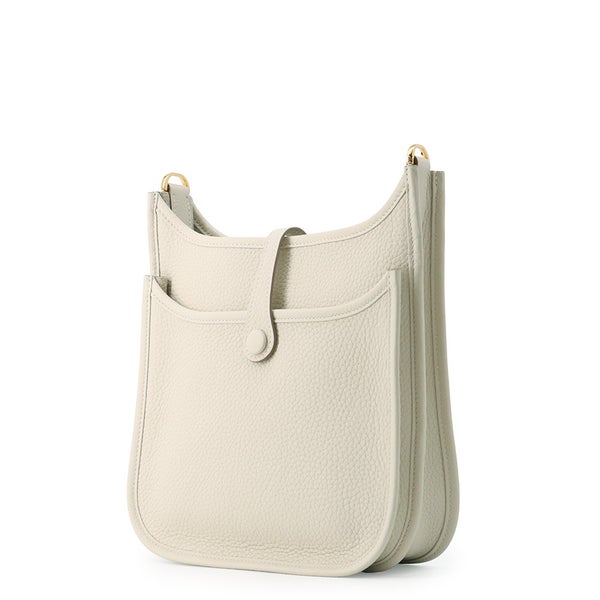 エルメス ショルダーバッグ エブリン3 23 クレ/ゴールド金具 トリヨンクレマンス G刻印 HERMES Evelyne