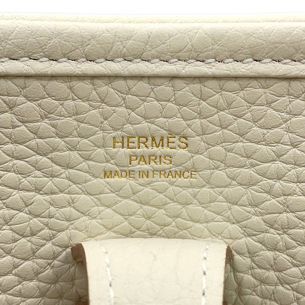エルメス ショルダーバッグ エブリン3 23 クレ/ゴールド金具 トリヨンクレマンス G刻印 HERMES Evelyne