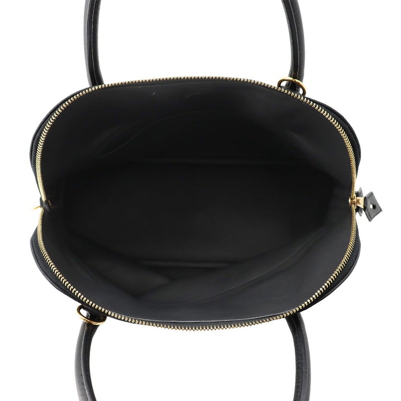 エルメス ハンドバッグ ボリード31 ブラック/ゴールド金具 トリヨンクレマンス A刻印 HERMES Bolide 2wayショルダー 黒