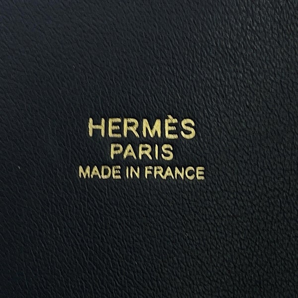 エルメス ハンドバッグ ボリード31 ブラック/ゴールド金具 トリヨンクレマンス A刻印 HERMES Bolide 2wayショルダー 黒