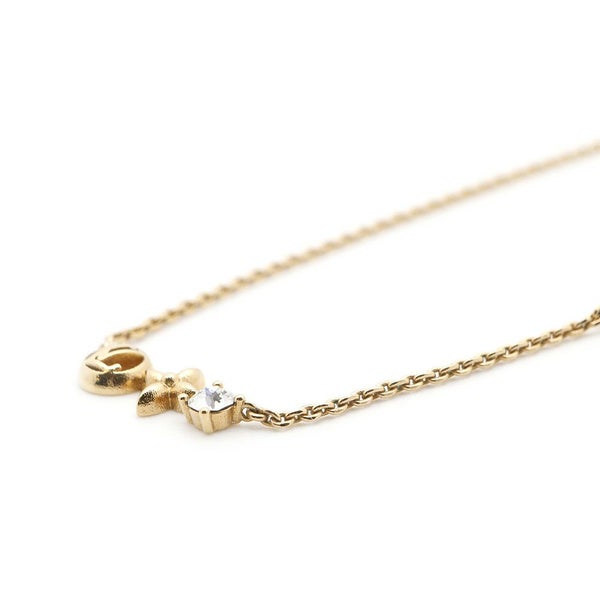 ルイヴィトン ネックレス プティ ルイ ラインストーン M00368 LOUIS VUITTON アクセサリー