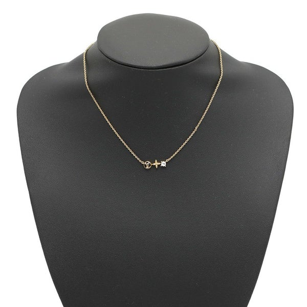 ルイヴィトン ネックレス プティ ルイ ラインストーン M00368 LOUIS VUITTON アクセサリー