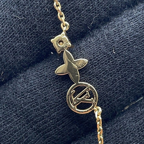 ルイヴィトン ネックレス プティ ルイ ラインストーン M00368 LOUIS VUITTON アクセサリー