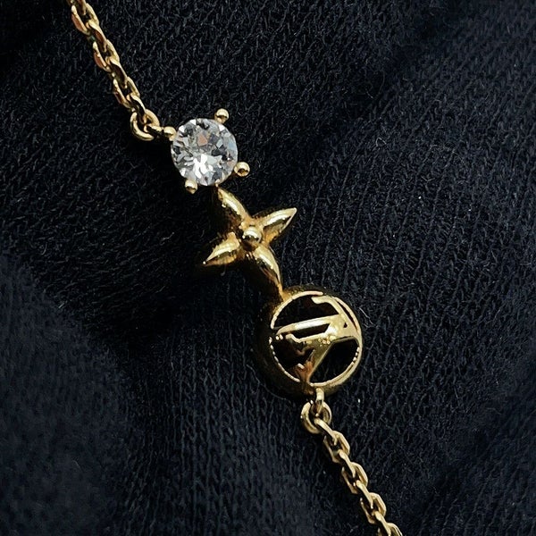 ルイヴィトン ネックレス プティ ルイ ラインストーン M00368 LOUIS VUITTON アクセサリー