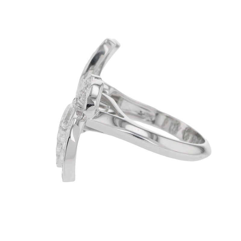 ヴァンクリーフ&アーペル リング ドゥ パピヨン アントレ レ ドア リング ダイヤ 70P 1.67ct K18WG サイズ50 VCARO61900 指輪