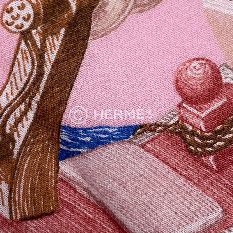 エルメス スカーフ カレ 80 ボード ア ボード Bord a Bord コットン HERMES 2025春夏