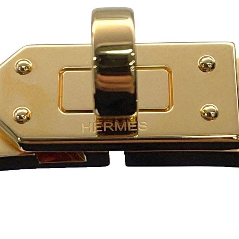 エルメス ブレスレット ミニクリック ケリー PM ノワール・ドレ/ゴールド金具 HERMES アクセサリー