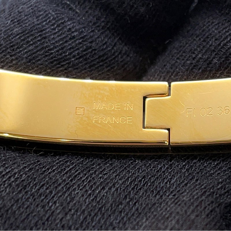 エルメス ブレスレット ミニクリック ケリー PM ノワール・ドレ/ゴールド金具 HERMES アクセサリー