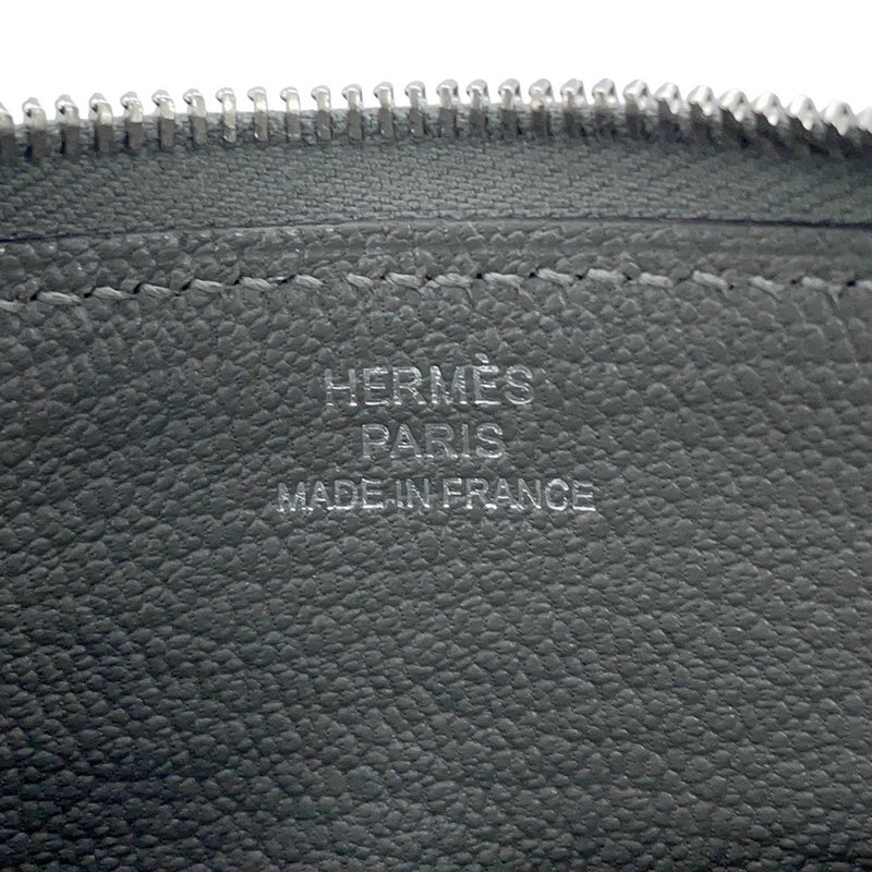 エルメス コインケース ジップアンゴー コンパクト グリメイヤー/シルバー金具 エバーカラー K刻印