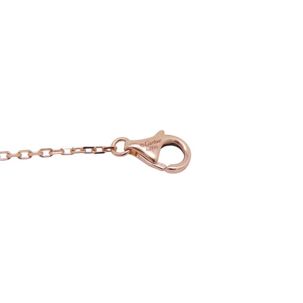 カルティエ ネックレス ダムール SM スモールモデル ダイヤモンド 1P 0.09ct K18PG B7215700 Cartier ペンダント