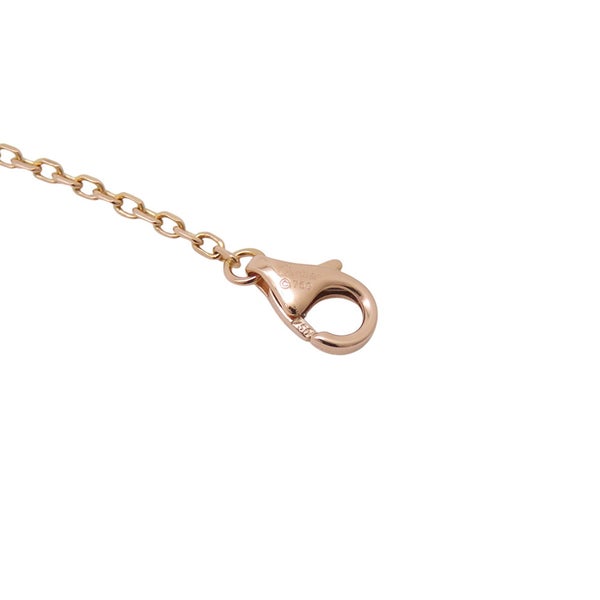 カルティエ ブレスレット LOVE ダイヤモンド 3P K18PGピンクゴールド/ブラックセラミック Cartier ラブサークル チェーン