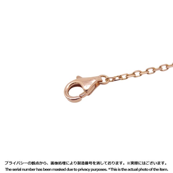 カルティエ ブレスレット LOVE ダイヤモンド 3P K18PGピンクゴールド/ブラックセラミック Cartier ラブサークル チェーン