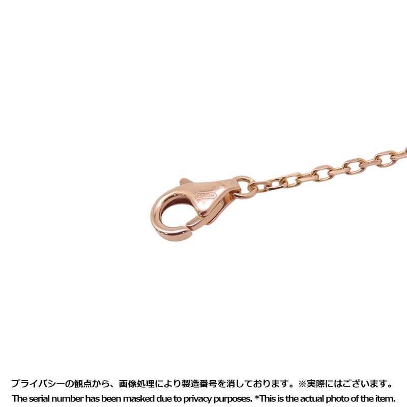 カルティエ ブレスレット LOVE ダイヤモンド 3P K18PGピンクゴールド/ブラックセラミック Cartier ラブサークル チェーン