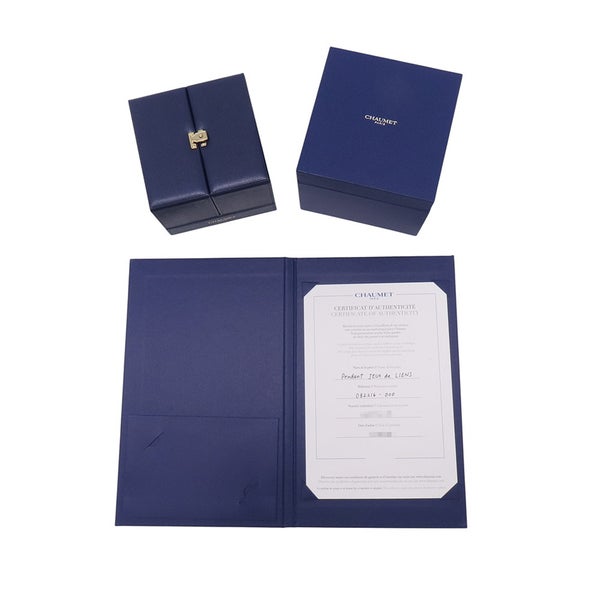 ショーメ ネックレス ジュ ドゥ リアン ペンダント ダイヤモンド 17P 計0.11ct K18PGピンクゴールド 082216 CHAUMET