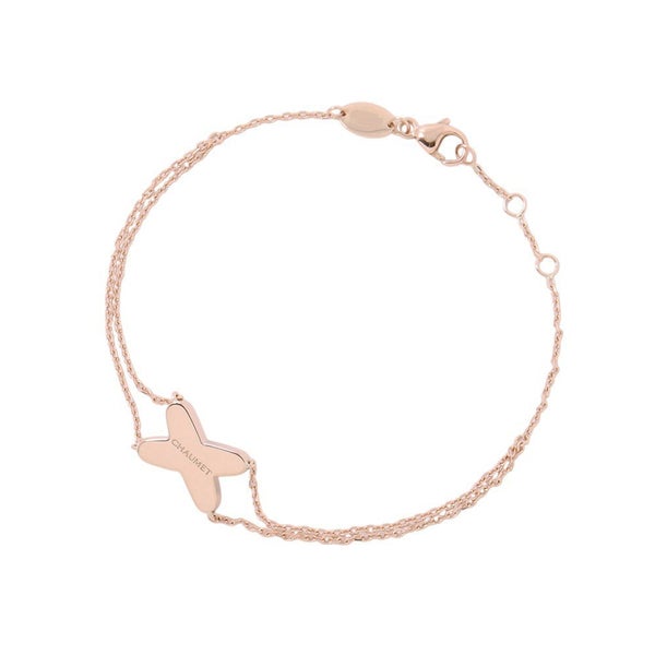 ショーメ ブレスレット ジュ ドゥ リアン ダイヤモンド 53P 計0.23ct K18PGピンクゴールド 083222 CHAUMET