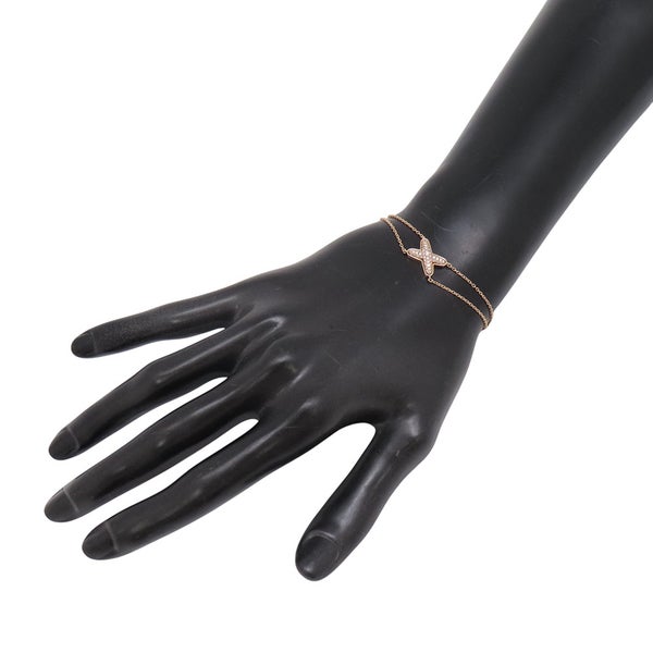 ショーメ ブレスレット ジュ ドゥ リアン ダイヤモンド 53P 計0.23ct K18PGピンクゴールド 083222 CHAUMET