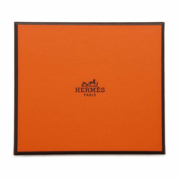 エルメス カードケース ベアン ゴールド/ゴールド金具 ヴォーエプソン U刻印 HERMES 財布
