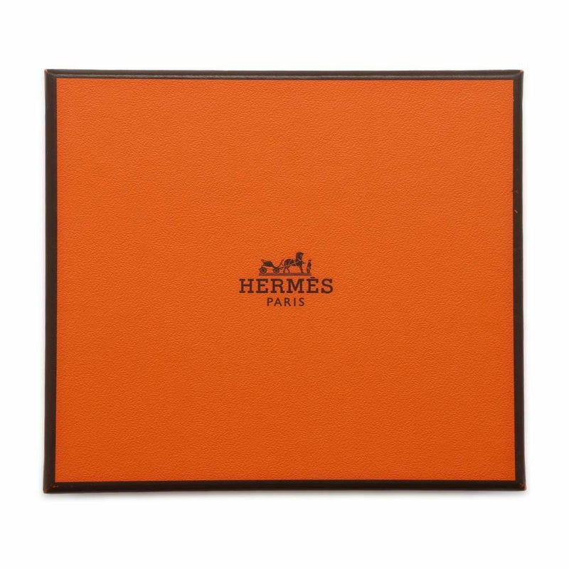エルメス カードケース ベアン ゴールド/ゴールド金具 ヴォーエプソン U刻印 HERMES 財布