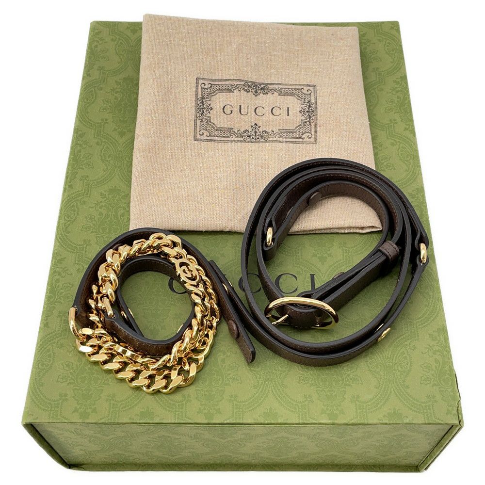 【極美品】GUCCI ブロンディ カードケース GGスプリーム ショルダーバッグ GUCCI - 【極美品】GUCCI ブロンディ カードケース GGスプリーム