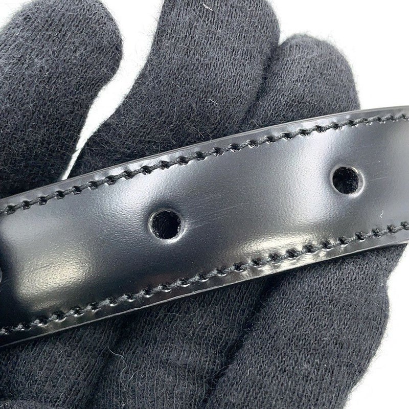 グッチ ベルト インターロッキングG スリムベルト サイズ90 598106 GUCCI 黒