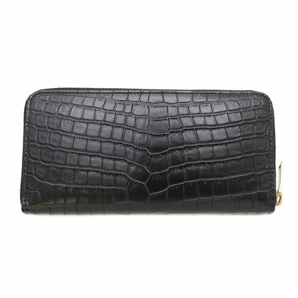 サンローランパリ 長財布 タイニーカサンドラ ラウンドファスナー 630201 SAINT LAURENT PARIS 黒