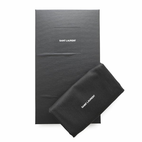 サンローランパリ 長財布 タイニーカサンドラ ラウンドファスナー 630201 SAINT LAURENT PARIS 黒