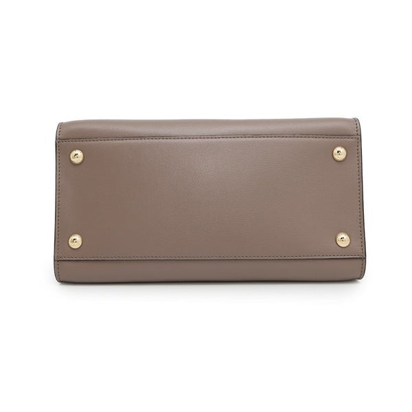 フェラガモ ハンドバッグ ヴァラ トップハンドル スプリットカーフレザー 21I290 Ferragamo 2way ブラウン