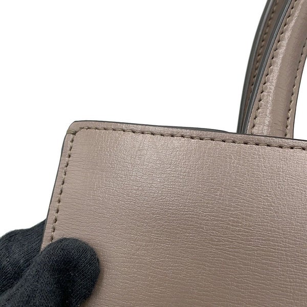 フェラガモ ハンドバッグ ヴァラ トップハンドル スプリットカーフレザー 21I290 Ferragamo 2way ブラウン