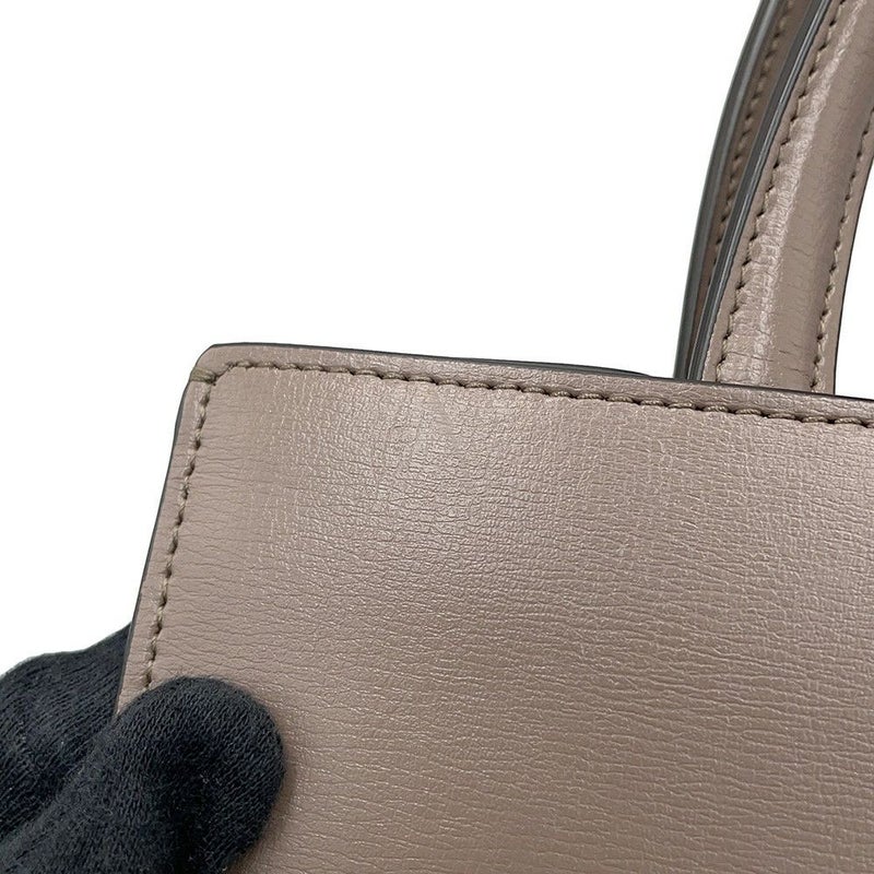 フェラガモ ハンドバッグ ヴァラ トップハンドル スプリットカーフレザー 21I290 Ferragamo 2way ブラウン