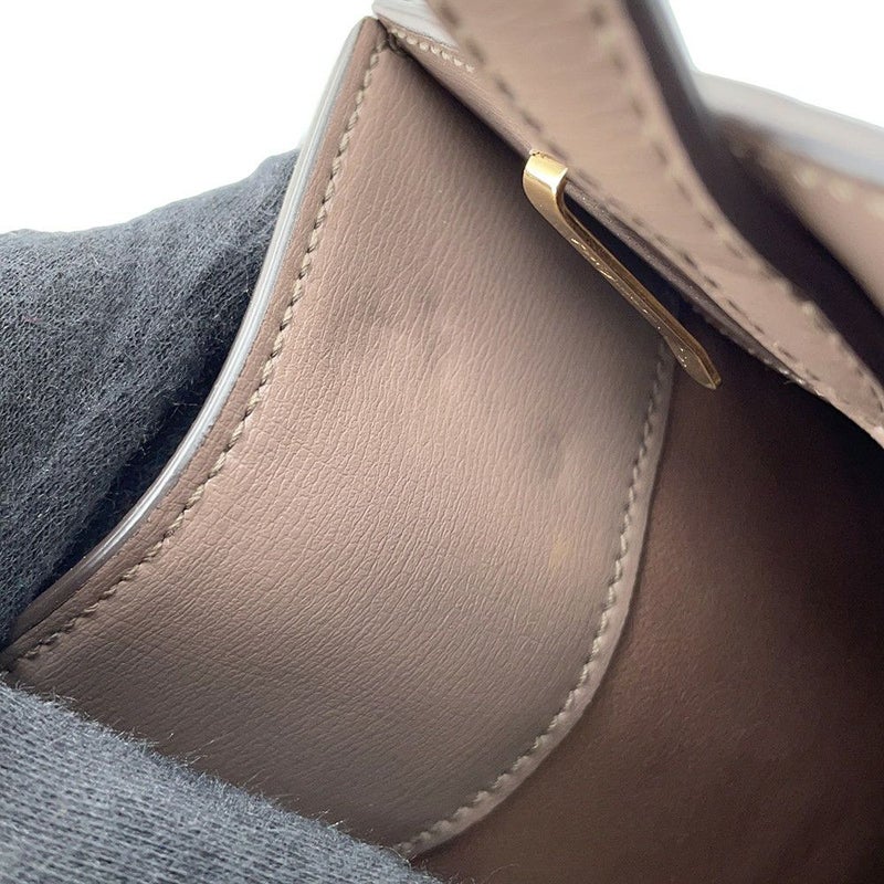 フェラガモ ハンドバッグ ヴァラ トップハンドル スプリットカーフレザー 21I290 Ferragamo 2way ブラウン