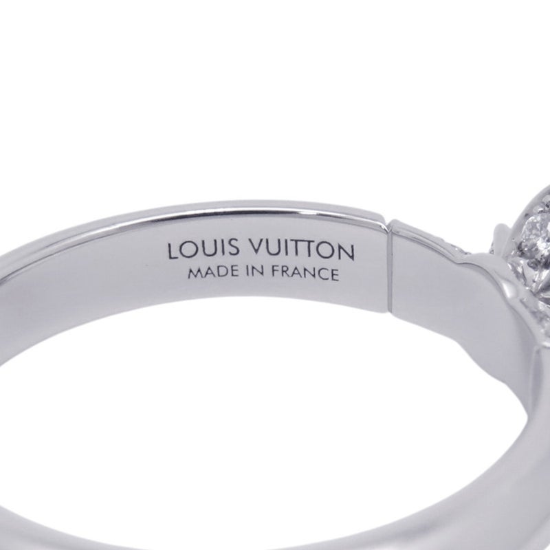 ルイヴィトン リング ダイヤモンド ソリテール スター ダイヤ 中石約0.30ct/12P 計約0.06ct Pt950 サイズ49 Q9U00F 指輪