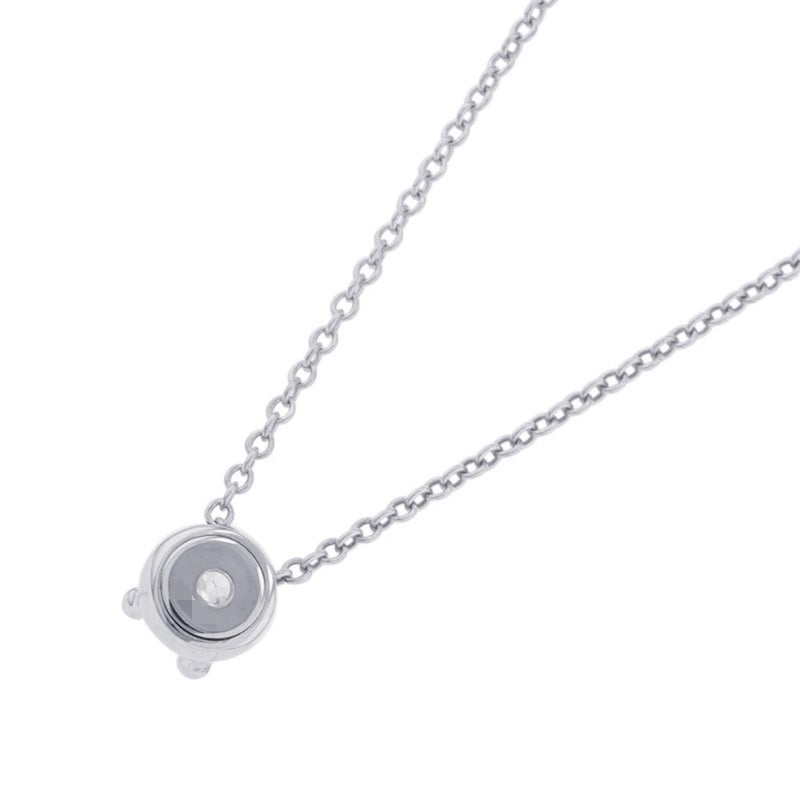 ブルガリ ネックレス コロナ ダイヤモンド 1P 0.30ct K18WGホワイトゴールド BVLGARI ペンダント GIA鑑定書付き