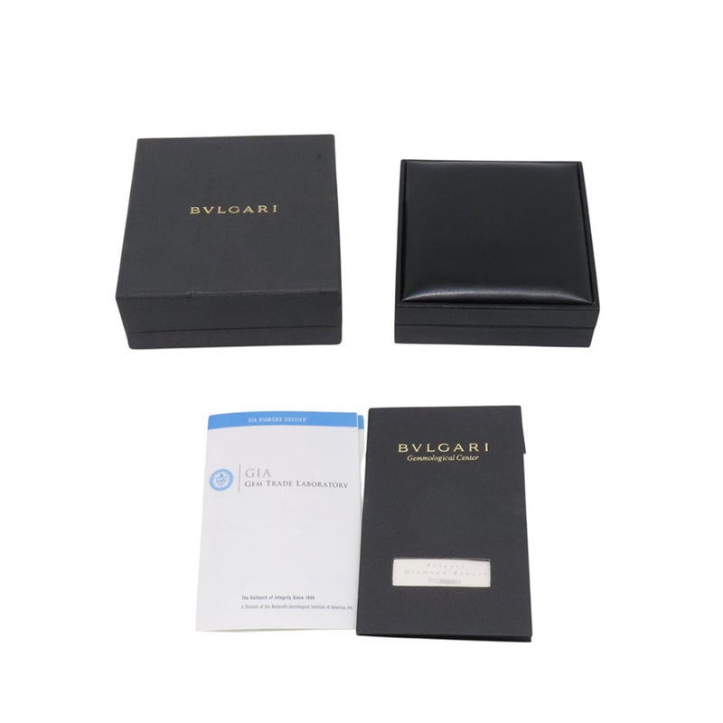 ブルガリ ネックレス コロナ ダイヤモンド 1P 0.30ct K18WGホワイトゴールド BVLGARI ペンダント GIA鑑定書付き
