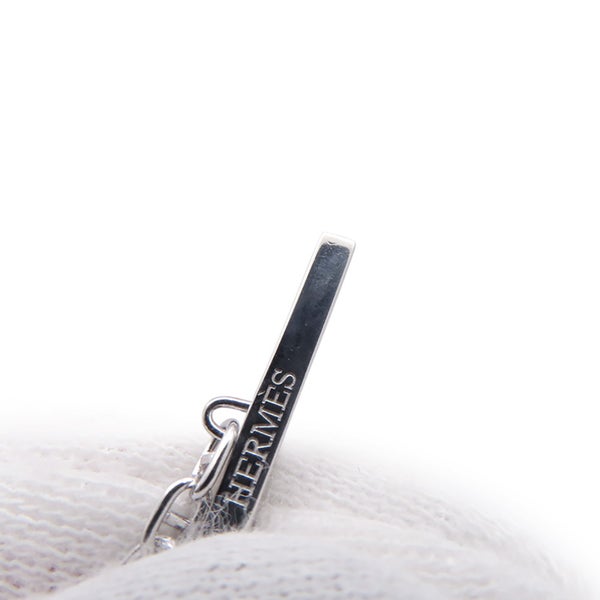 エルメス ブレスレット シェーヌダンクル コントゥール ダイヤ 33P 計0.16ct K18WGホワイトゴールド サイズSH HERMES